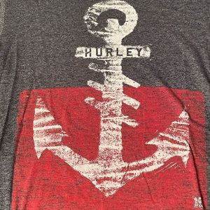 Hurley Men’s Ancor Design T-Shirt - Size Medium